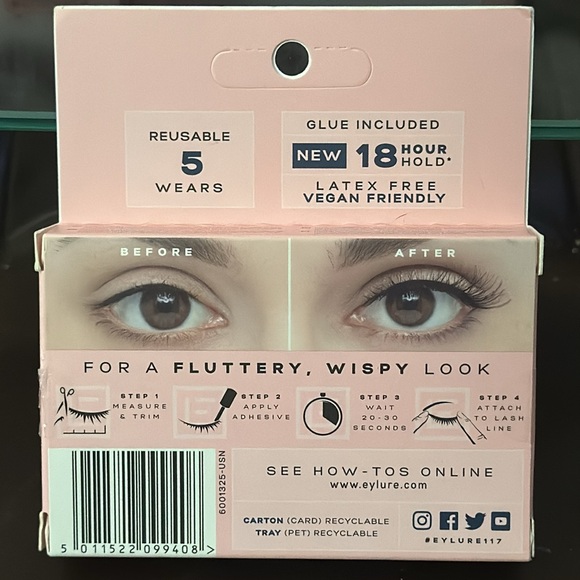 Eyelure London False Eyelash & Adhesive Bundle (9) Kits (1) Tube of Adhesive - Picture 2 of 16